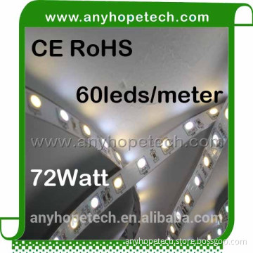 High lumen ultra bright indoor full spectrum rgb led strip